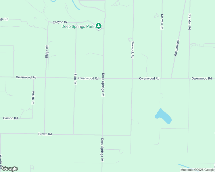 map of restaurants, bars, coffee shops, grocery stores, and more near 19818 Deep Springs Road in Fountain