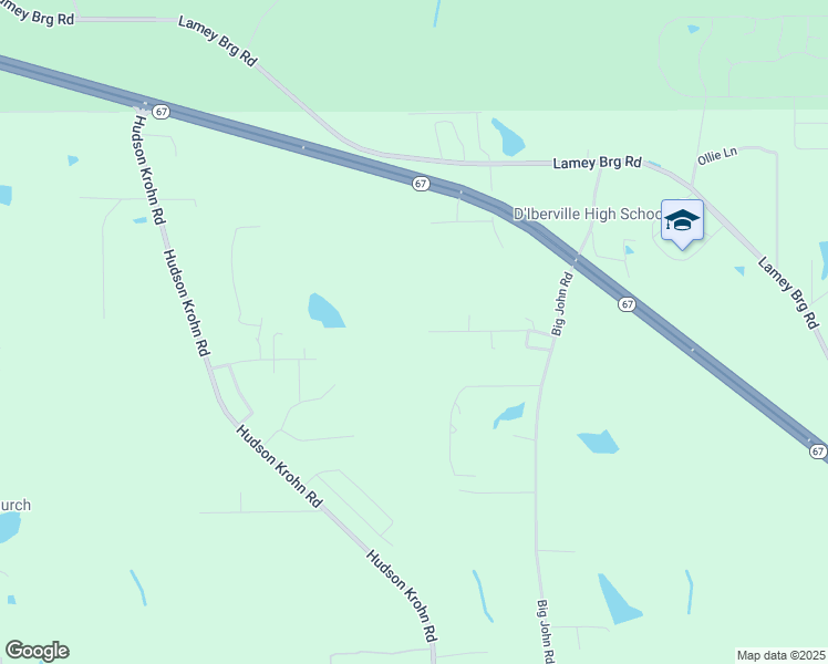 map of restaurants, bars, coffee shops, grocery stores, and more near 6289 Krohn Lane in Biloxi