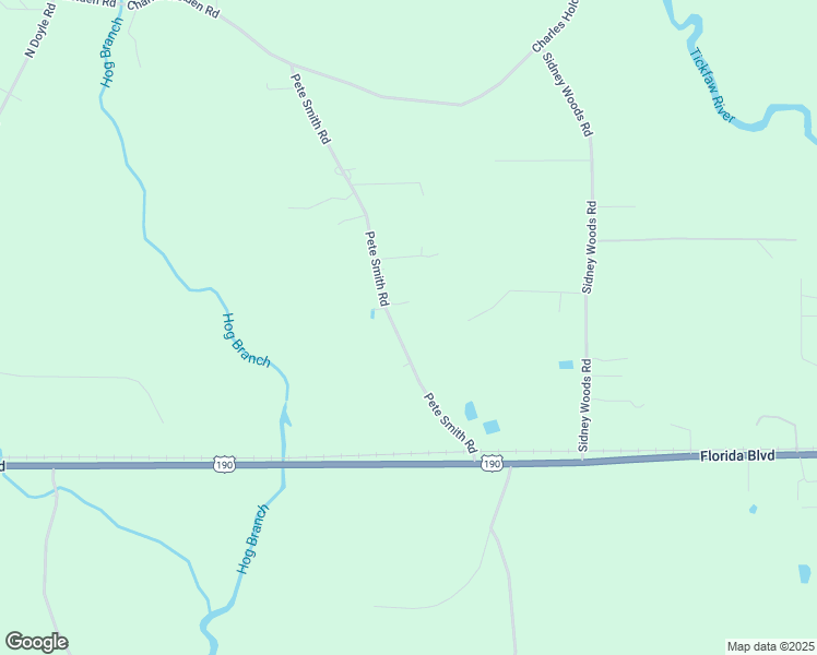 map of restaurants, bars, coffee shops, grocery stores, and more near 30286 Pete Smith Road in Holden