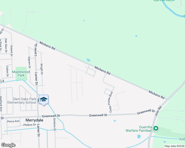 map of restaurants, bars, coffee shops, grocery stores, and more near 8642 Forest Glen Avenue in Baton Rouge