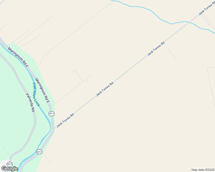 map of restaurants, bars, coffee shops, grocery stores, and more near 10073 Jack Torres Road in Maringouin