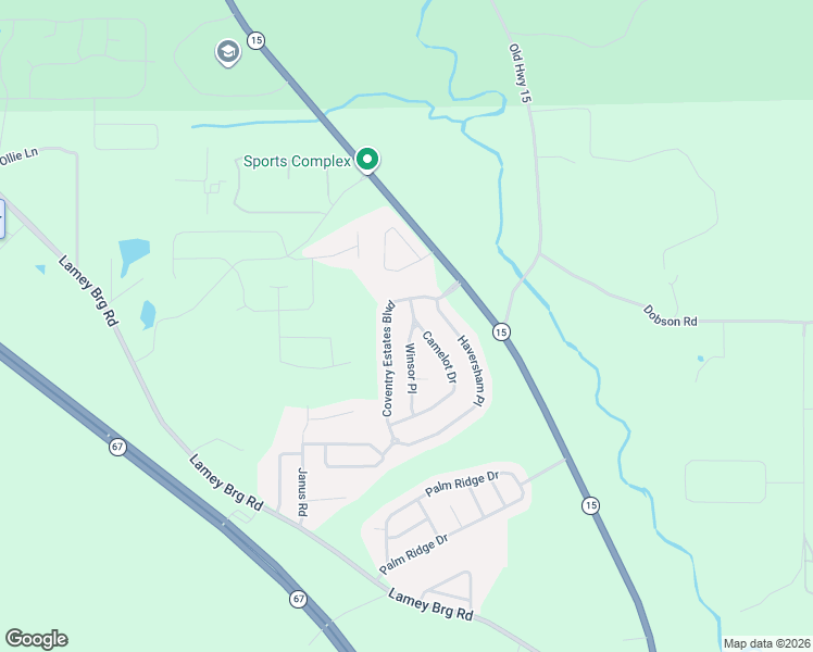 map of restaurants, bars, coffee shops, grocery stores, and more near 15361 Winsor Place in Biloxi