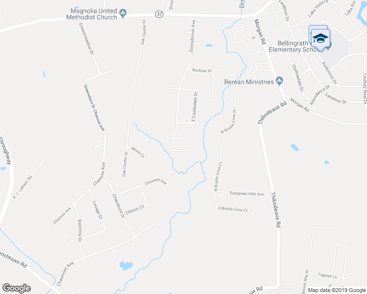 map of restaurants, bars, coffee shops, grocery stores, and more near 16741 Battle Creek Drive in Central