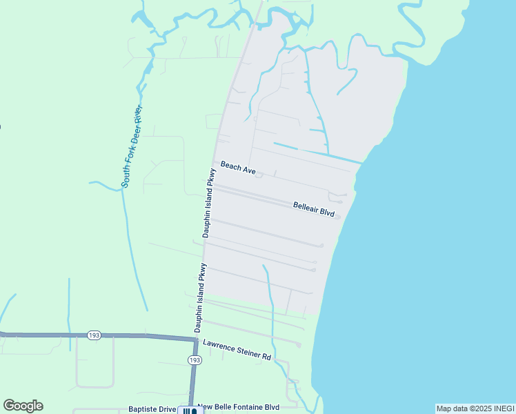 map of restaurants, bars, coffee shops, grocery stores, and more near 2911 Belleair Boulevard in Theodore