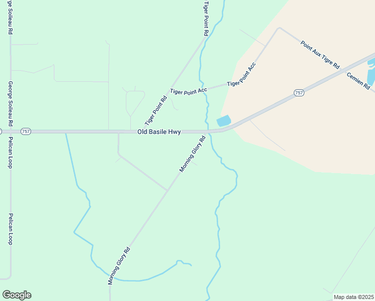 map of restaurants, bars, coffee shops, grocery stores, and more near 2128-2130 Morning Glory Road in Basile
