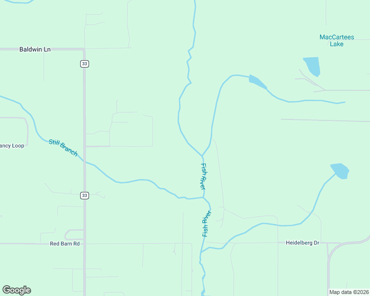 map of restaurants, bars, coffee shops, grocery stores, and more near 12455 Comalander Road in Fairhope