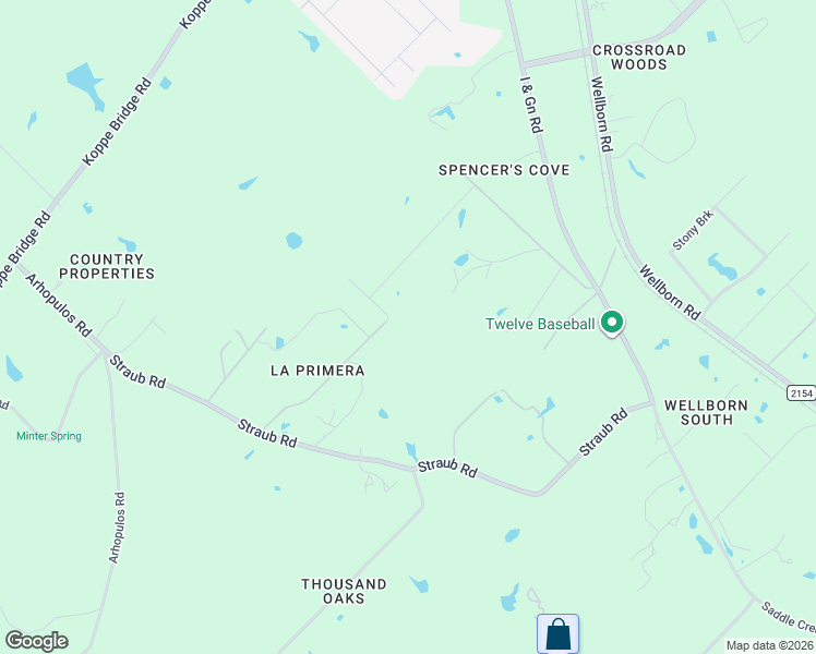 map of restaurants, bars, coffee shops, grocery stores, and more near 5680 Pratt Road in College Station