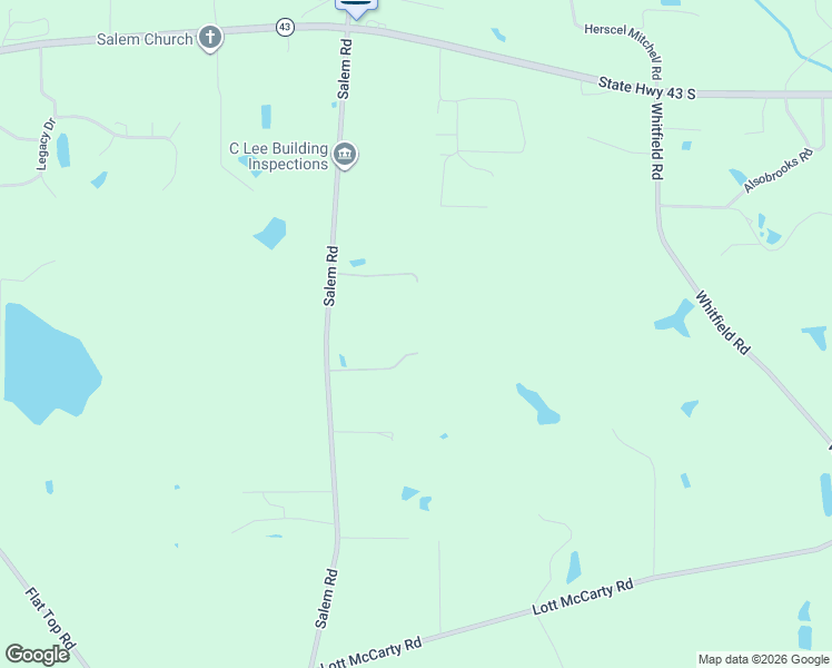 map of restaurants, bars, coffee shops, grocery stores, and more near 78 Salem Road in Picayune
