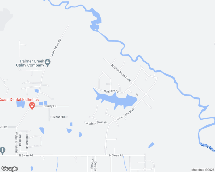 map of restaurants, bars, coffee shops, grocery stores, and more near 14373 Teal Cove in Gulfport