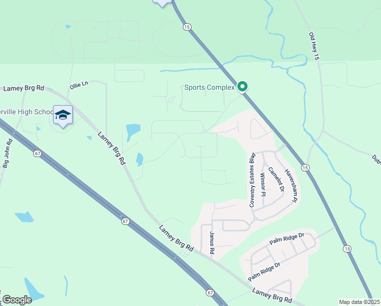 map of restaurants, bars, coffee shops, grocery stores, and more near 15272 Lamey Bridge Road in Biloxi