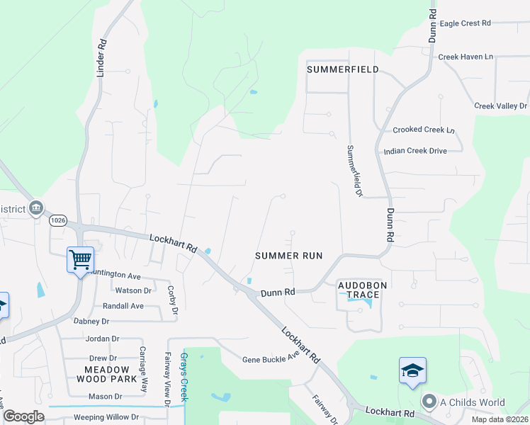 map of restaurants, bars, coffee shops, grocery stores, and more near 30792 Country Club Lane in Denham Springs