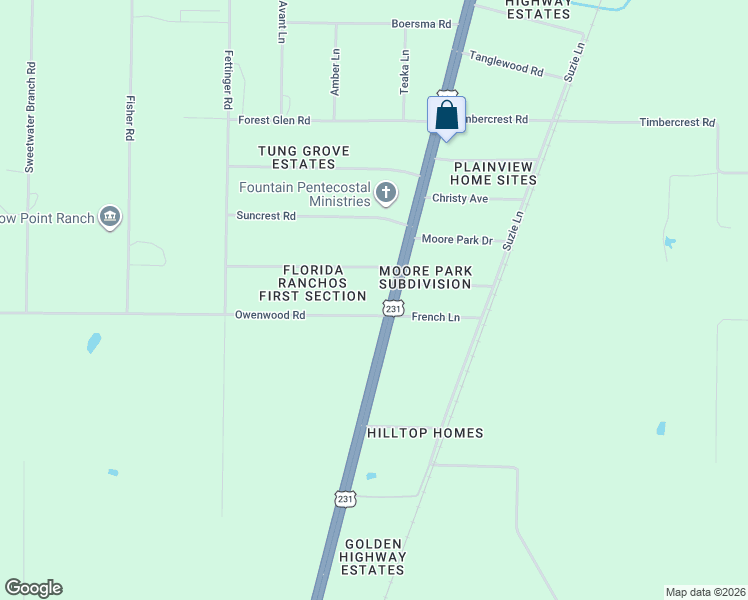 map of restaurants, bars, coffee shops, grocery stores, and more near 12512 Royce Road in Fountain