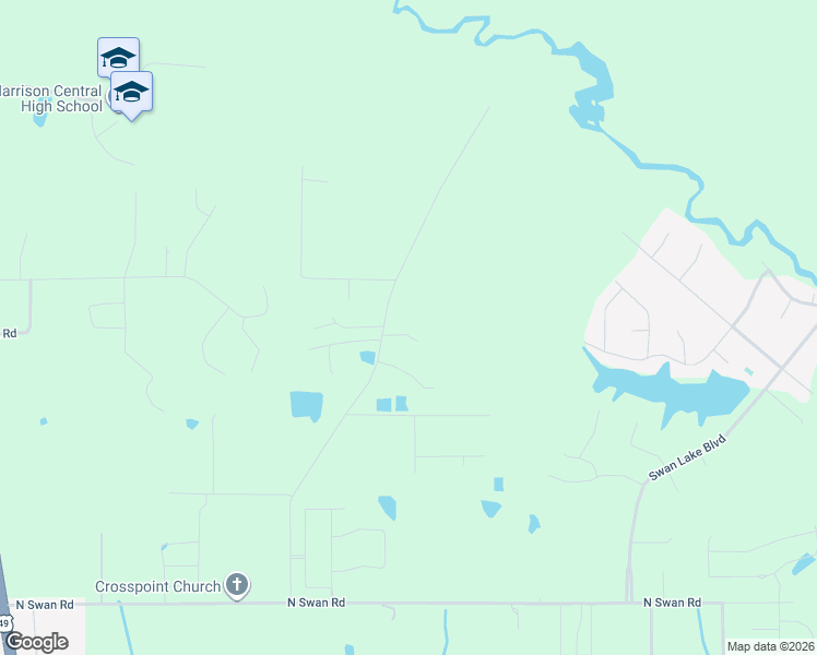 map of restaurants, bars, coffee shops, grocery stores, and more near 15320 Walter Smith Road in Gulfport
