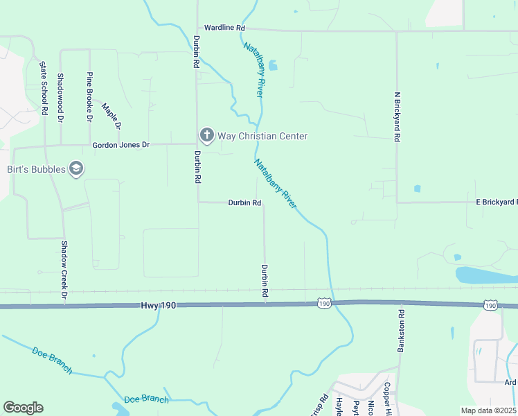 map of restaurants, bars, coffee shops, grocery stores, and more near 45203 Durbin Road in Hammond