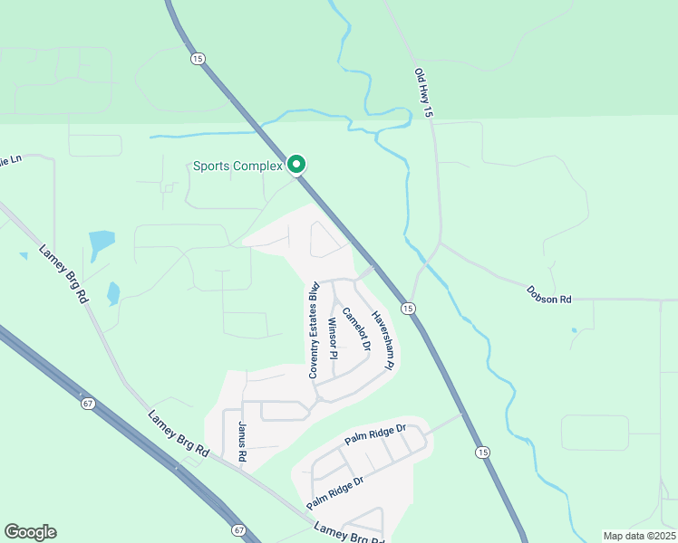 map of restaurants, bars, coffee shops, grocery stores, and more near 17349 Avondale Cir in Biloxi