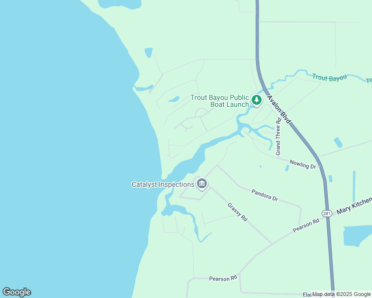 map of restaurants, bars, coffee shops, grocery stores, and more near 1930 Bay Point Boulevard in Milton