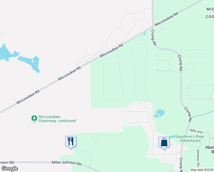 map of restaurants, bars, coffee shops, grocery stores, and more near 4448 Argyle Lane in Tallahassee
