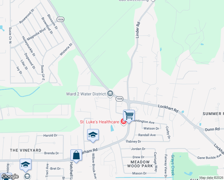 map of restaurants, bars, coffee shops, grocery stores, and more near 8889 Lockhart Road in Denham Springs