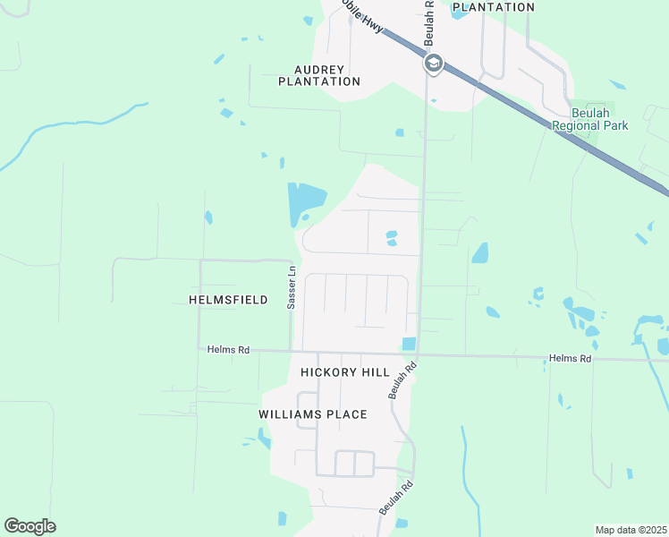 map of restaurants, bars, coffee shops, grocery stores, and more near 5073 Wheeler Way in Pensacola