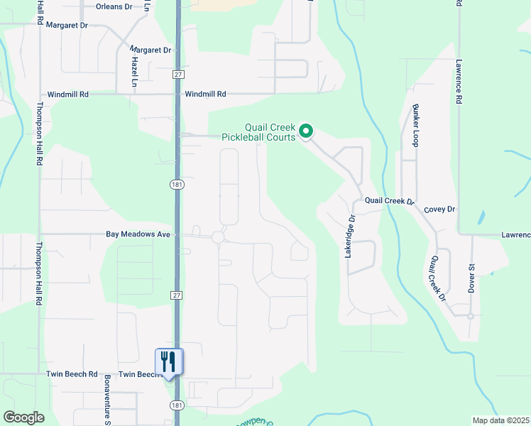 map of restaurants, bars, coffee shops, grocery stores, and more near 155 Club Dr in Fairhope