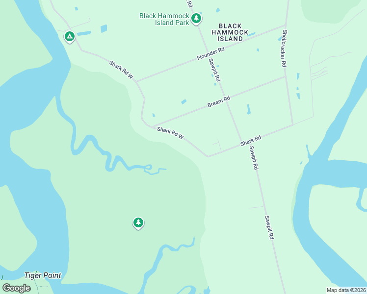 map of restaurants, bars, coffee shops, grocery stores, and more near 15448 Shark Road West in Jacksonville