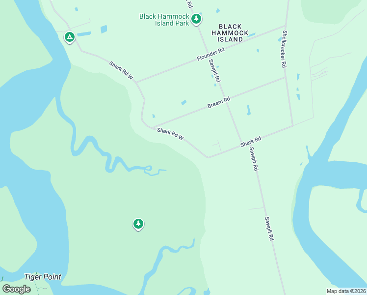 map of restaurants, bars, coffee shops, grocery stores, and more near 15448 Shark Road West in Jacksonville