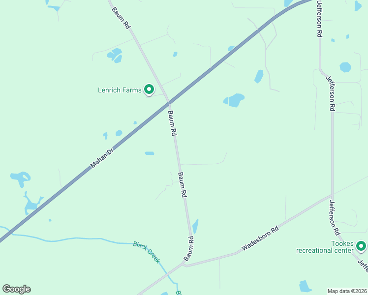 map of restaurants, bars, coffee shops, grocery stores, and more near 11776 Midnight Trail in Tallahassee