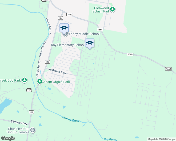 map of restaurants, bars, coffee shops, grocery stores, and more near 398 Clearlake Drive in Taylor