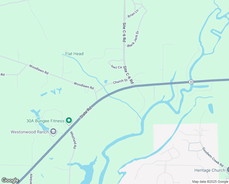 map of restaurants, bars, coffee shops, grocery stores, and more near 3798 Florida 20 in Freeport