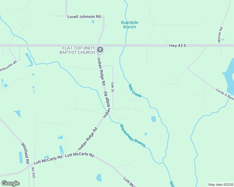 map of restaurants, bars, coffee shops, grocery stores, and more near 23080 Oak Street in Picayune