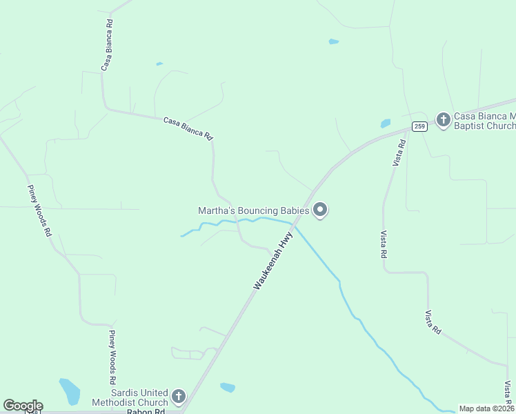 map of restaurants, bars, coffee shops, grocery stores, and more near 294 Casa Bianca Road in Monticello