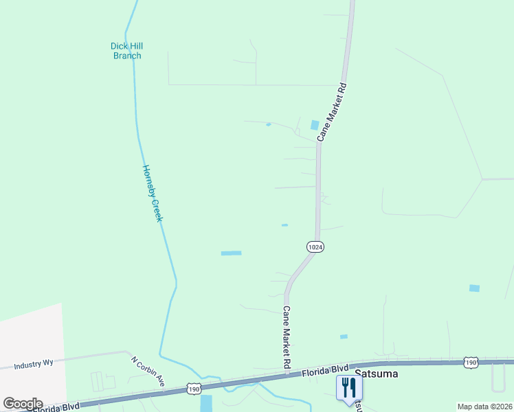 map of restaurants, bars, coffee shops, grocery stores, and more near 30259 Cane Market Road in Livingston