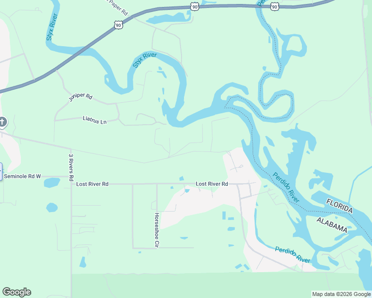 map of restaurants, bars, coffee shops, grocery stores, and more near 33626-33698 Brown Landing Road in Seminole