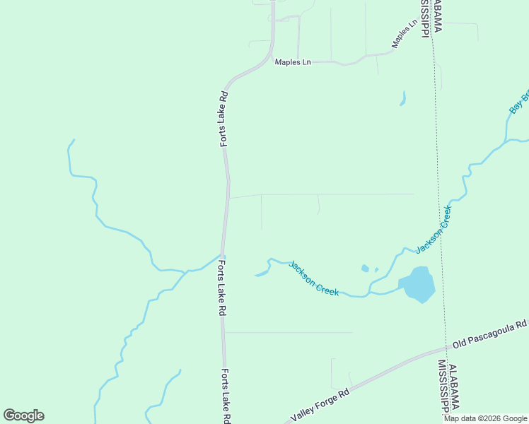 map of restaurants, bars, coffee shops, grocery stores, and more near 11612 Augustine Road in Moss Point