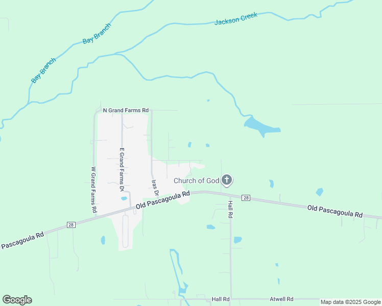 map of restaurants, bars, coffee shops, grocery stores, and more near 14410 Nancy Court in Grand Bay