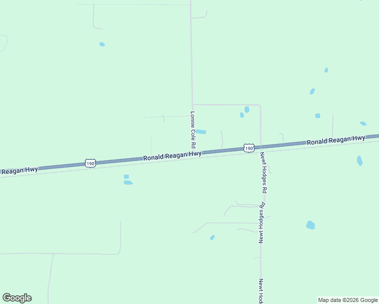 map of restaurants, bars, coffee shops, grocery stores, and more near 126 Lonnie Cole Road in Ragley