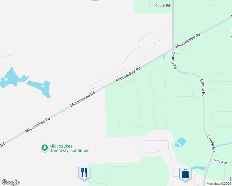 map of restaurants, bars, coffee shops, grocery stores, and more near 4433 Argyle Lane in Tallahassee