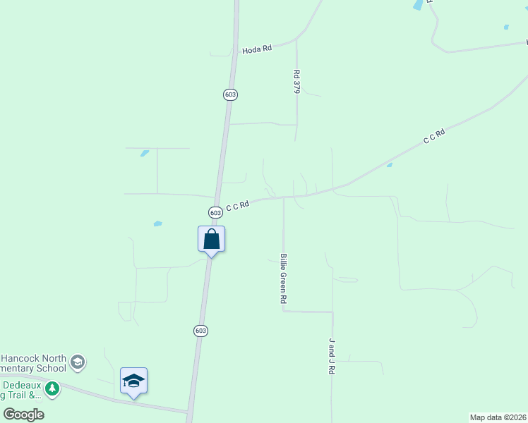 map of restaurants, bars, coffee shops, grocery stores, and more near 6145 C C Rd in Kiln