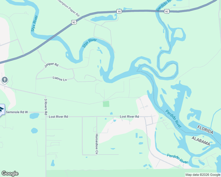 map of restaurants, bars, coffee shops, grocery stores, and more near 33515 Browns Landing Road in Seminole