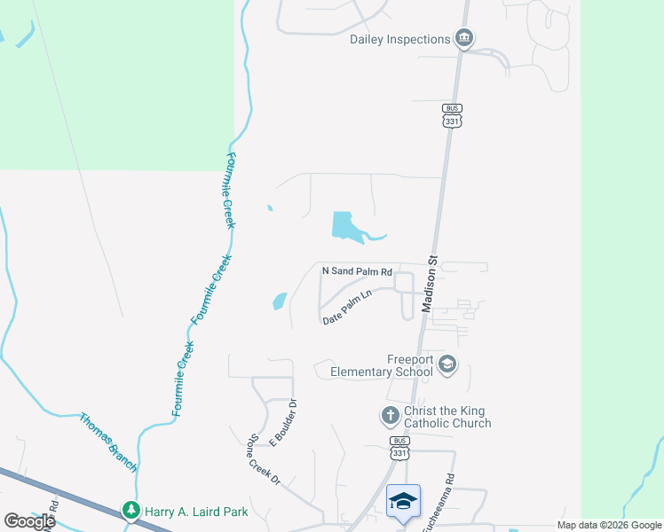 map of restaurants, bars, coffee shops, grocery stores, and more near in Freeport