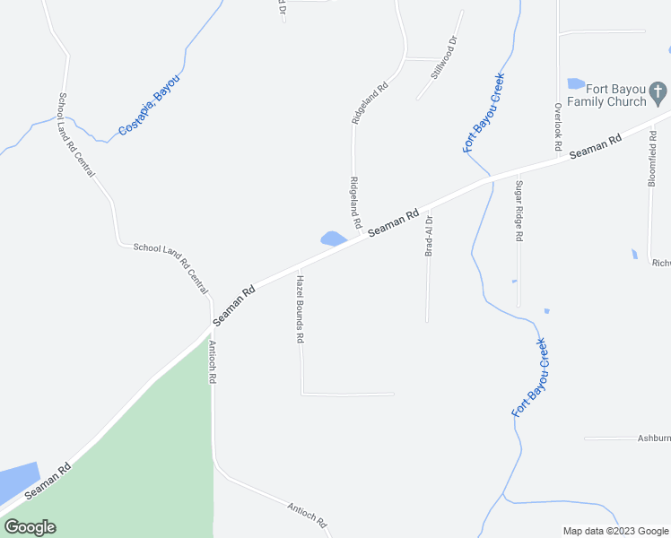 map of restaurants, bars, coffee shops, grocery stores, and more near 11712 Seaman Road in Ocean Springs
