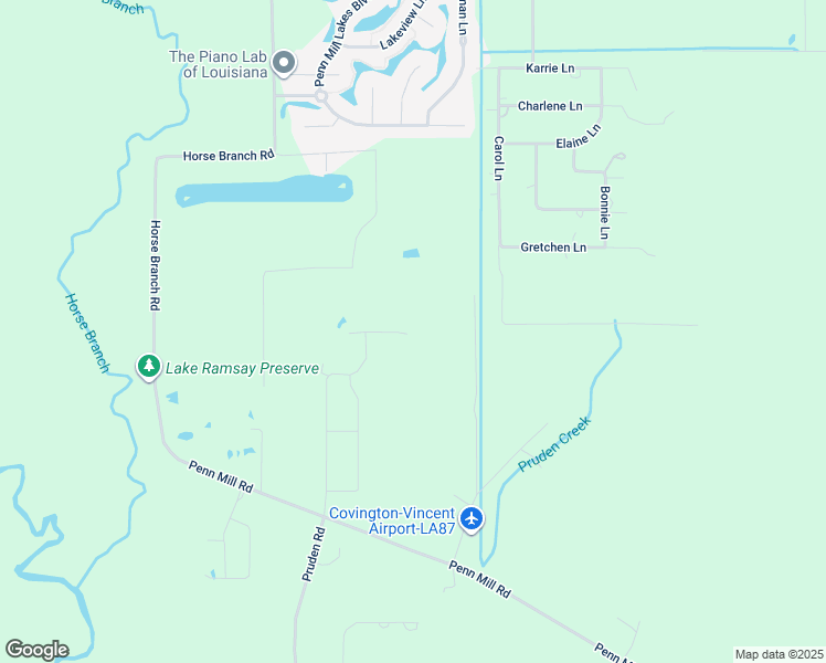 map of restaurants, bars, coffee shops, grocery stores, and more near 15163 Bahia Court in Covington
