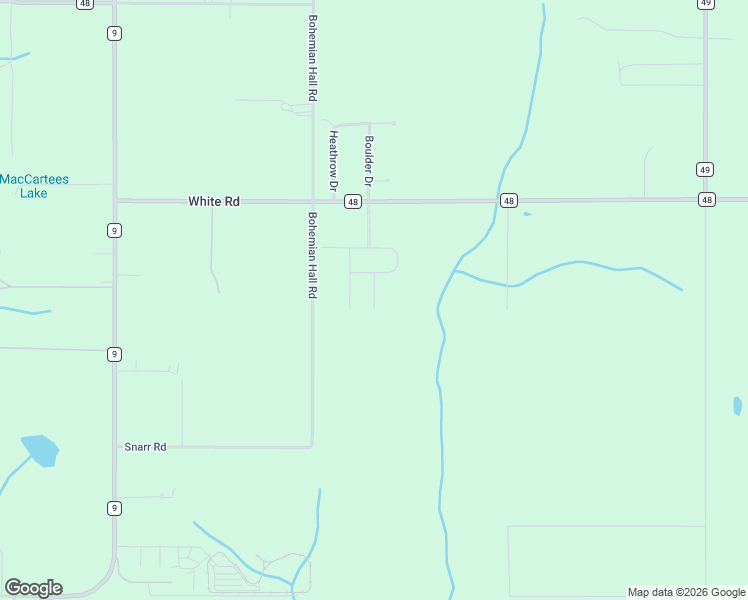 map of restaurants, bars, coffee shops, grocery stores, and more near 14140 County Road 48 in Silverhill