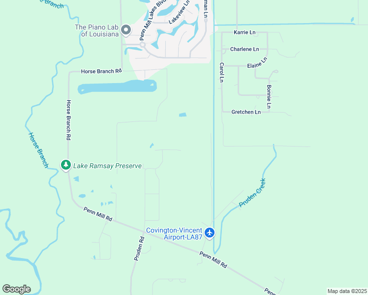 map of restaurants, bars, coffee shops, grocery stores, and more near 15163 Bahia Court in Covington