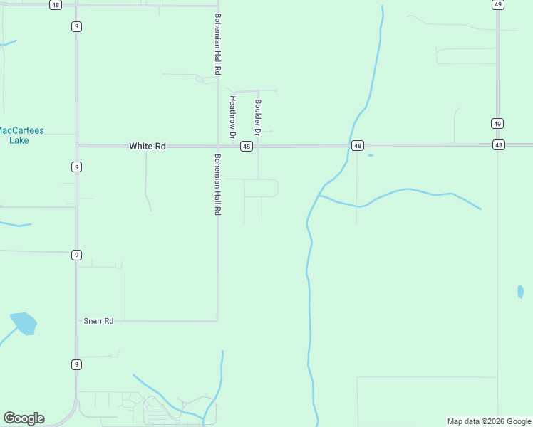 map of restaurants, bars, coffee shops, grocery stores, and more near 14140 County Road 48 in Silverhill