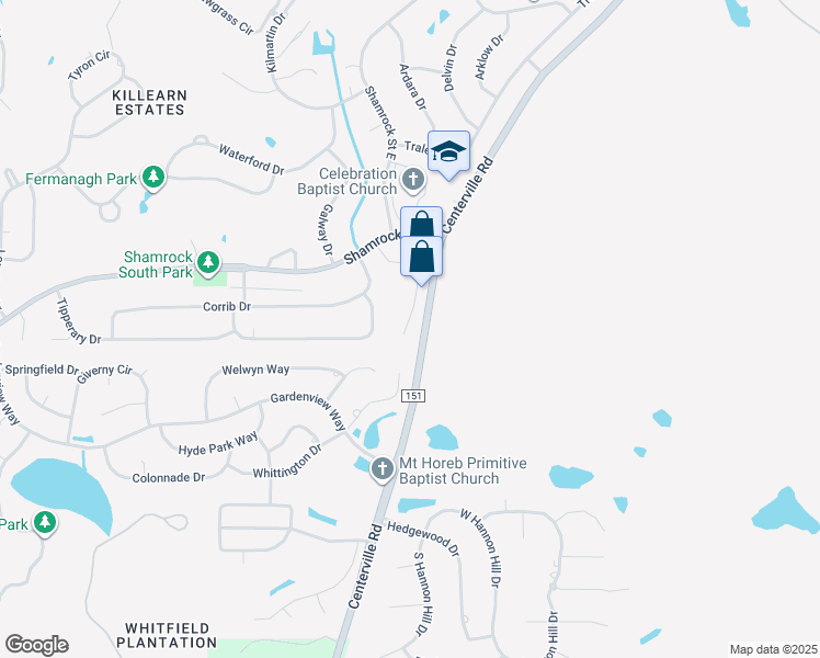 map of restaurants, bars, coffee shops, grocery stores, and more near 3605 Cagney Drive in Tallahassee