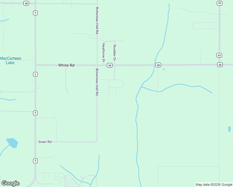 map of restaurants, bars, coffee shops, grocery stores, and more near 14140 County Road 48 in Silverhill