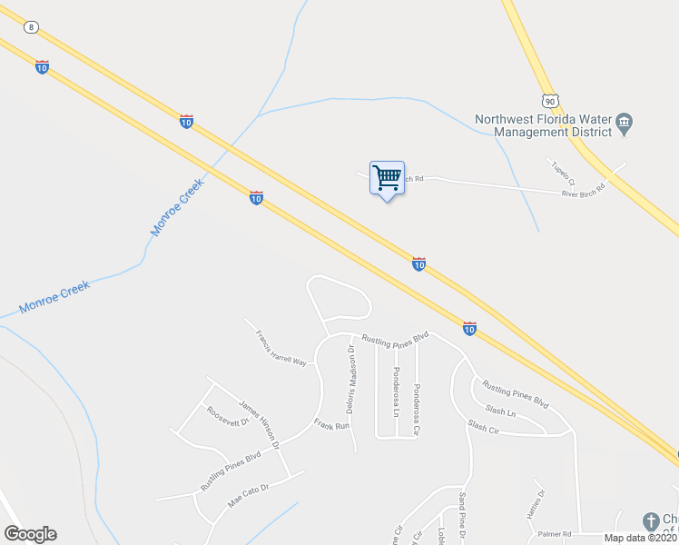 map of restaurants, bars, coffee shops, grocery stores, and more near 261 North Charles Willis Drive in Midway