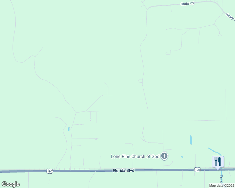 map of restaurants, bars, coffee shops, grocery stores, and more near 30730 Edna Kinchen Road in Holden