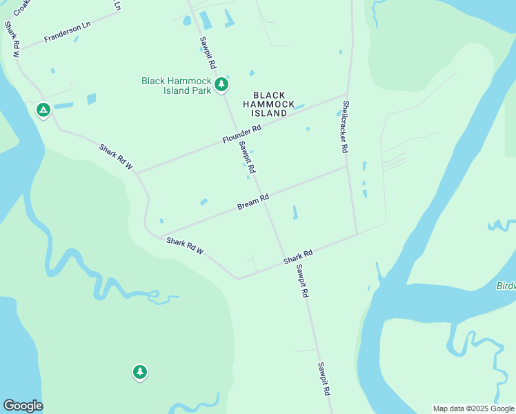 map of restaurants, bars, coffee shops, grocery stores, and more near 15540 Bream Road in Jacksonville